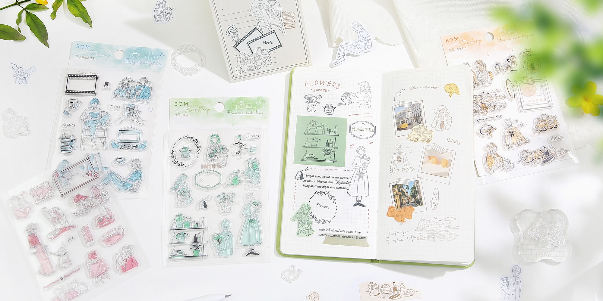 BGM Clear Stamp Set - Cats & Dogs
