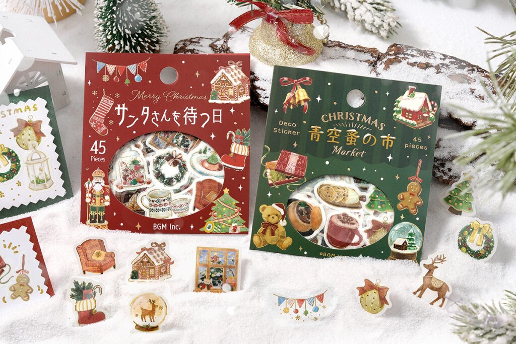 2025クリスマス限定・フレークシール
