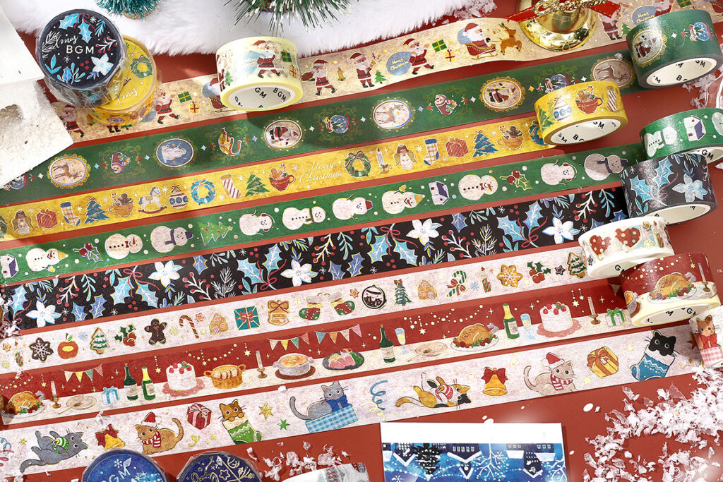 2025クリスマス限定・マスキングテープ