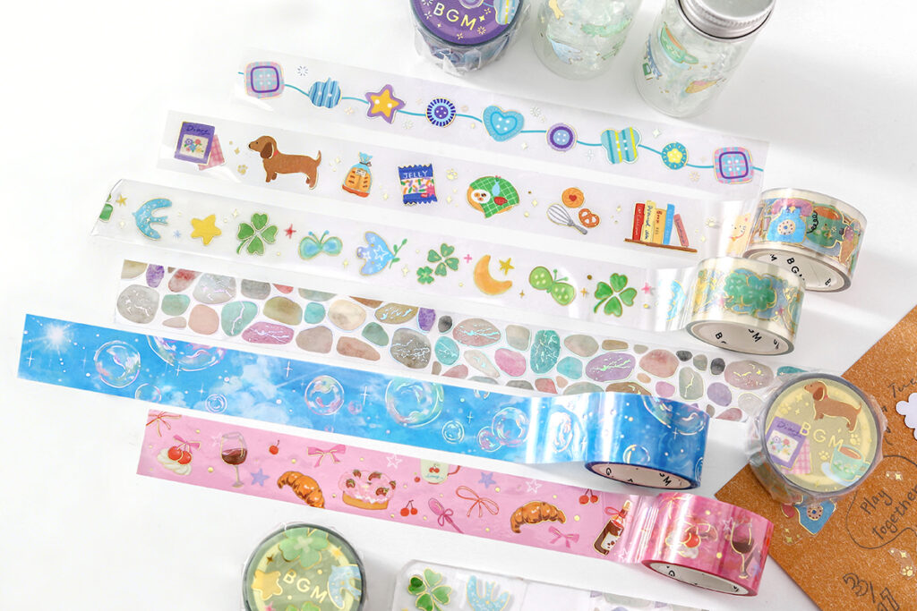 26.3 クリアテープ 箔押し ライフ