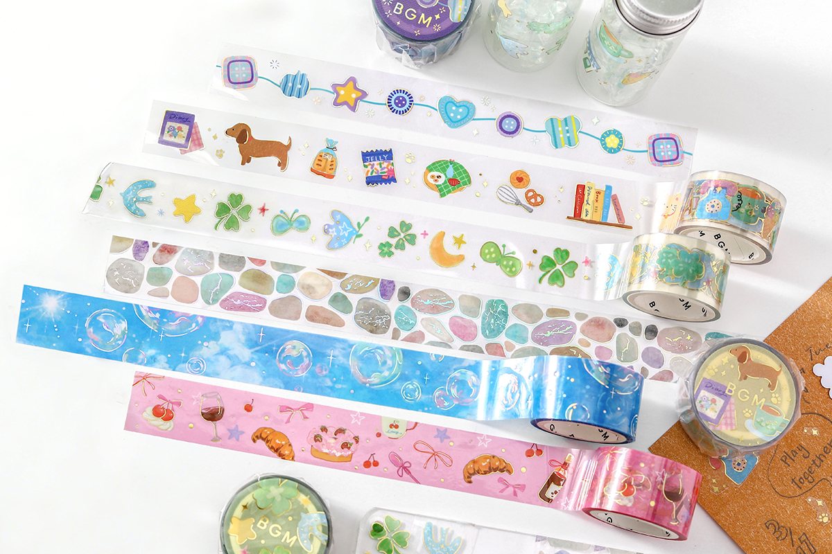 26.3 クリアテープ 箔押し ライフ