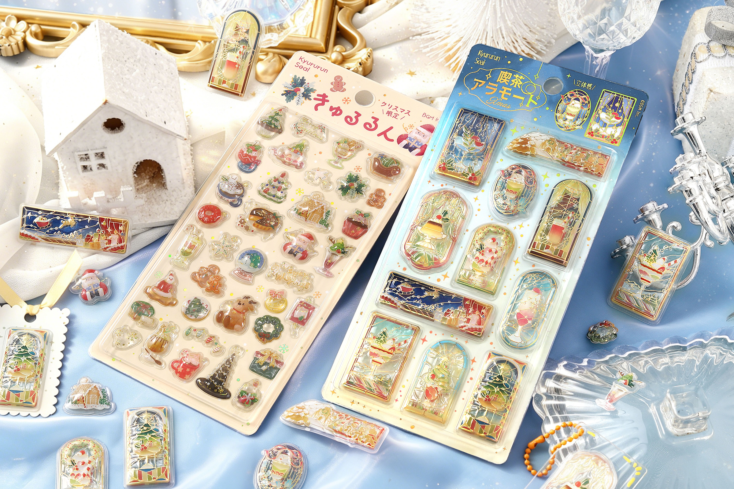2026クリスマス限定・きゅるるんシール